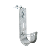 Soporte (Gancho) tipo J-Hook, hasta 28 cables Cat6, ideal para soportar cableado en los espacios de manipulación al aire, Para instalación en interior